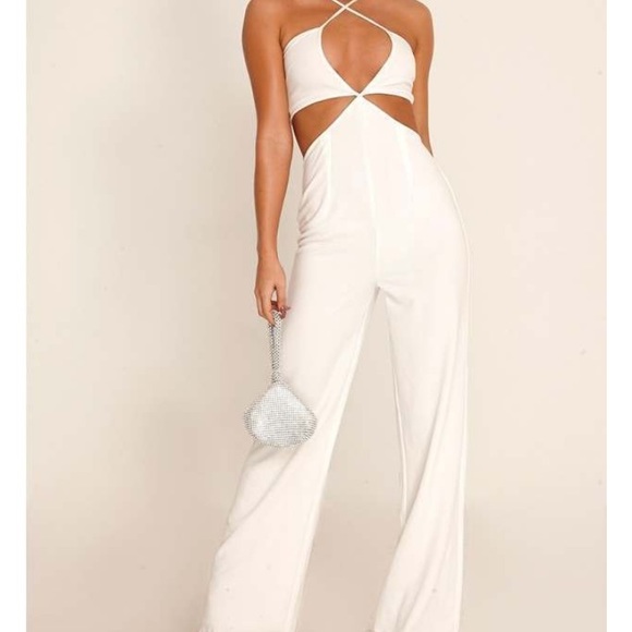 Pants - White Jumpsuit